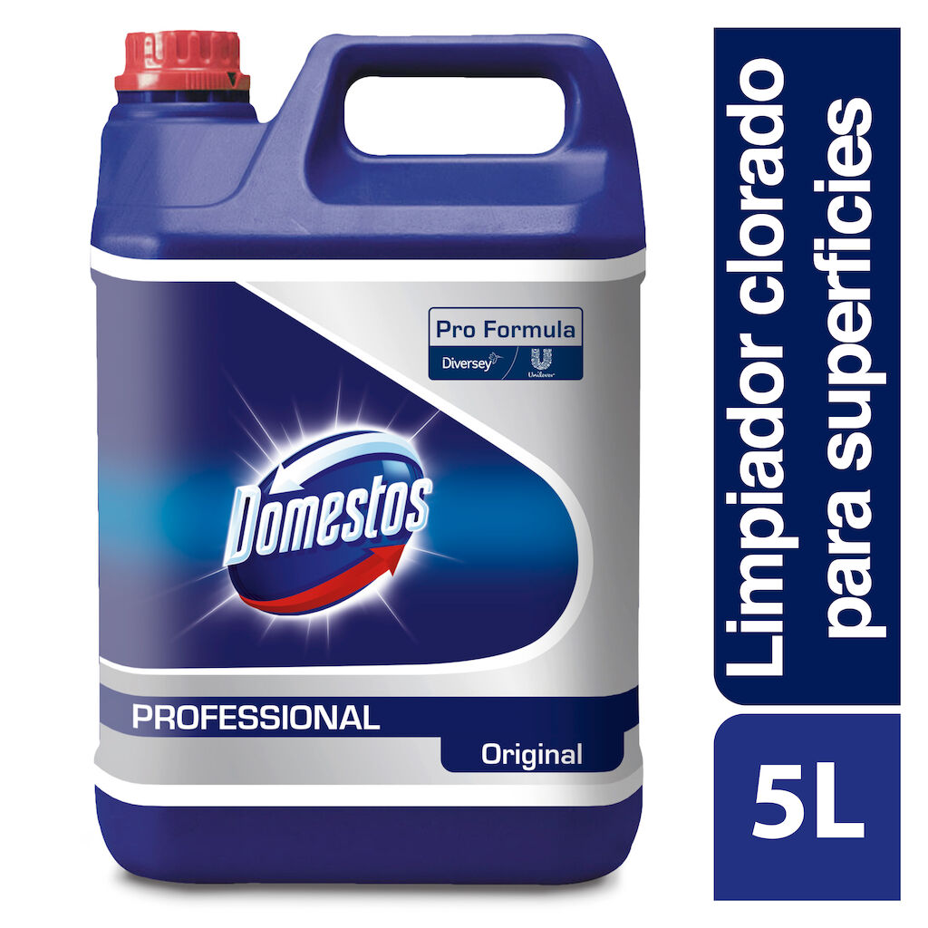 Domestos Pro Formula Original 2x5L - Gel limpiador con cloro activo